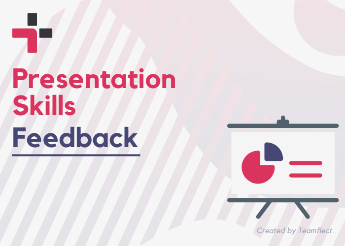 presentation skills feedback template visual