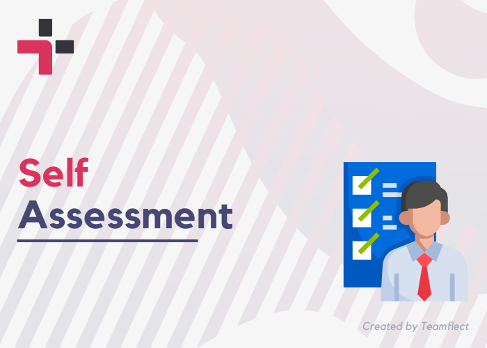 self assessment feedback template visual