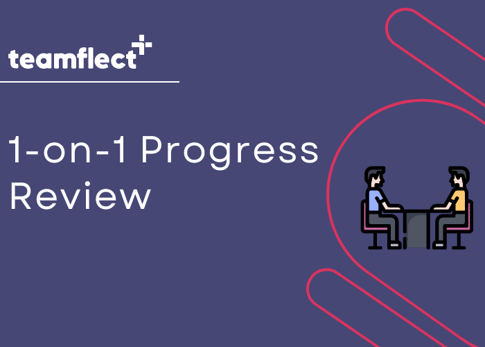1-on-1 progress review visual