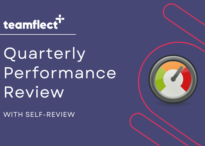 quarterly performance review visual
