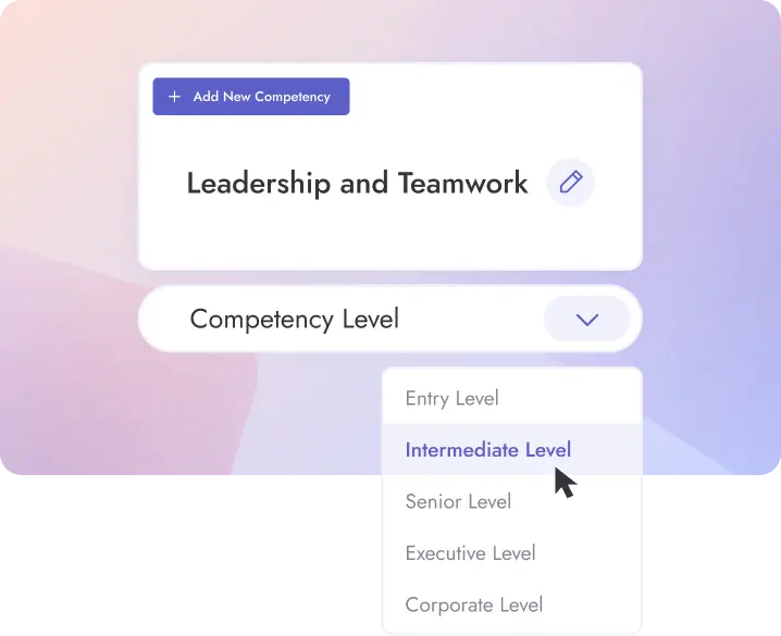 Teamflect competency levels