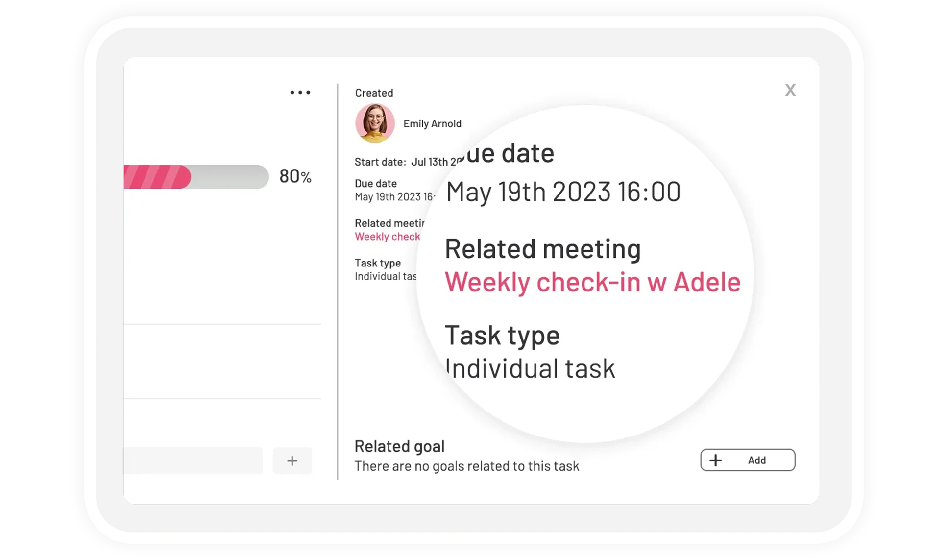teamflect tasks software integration with meetings
